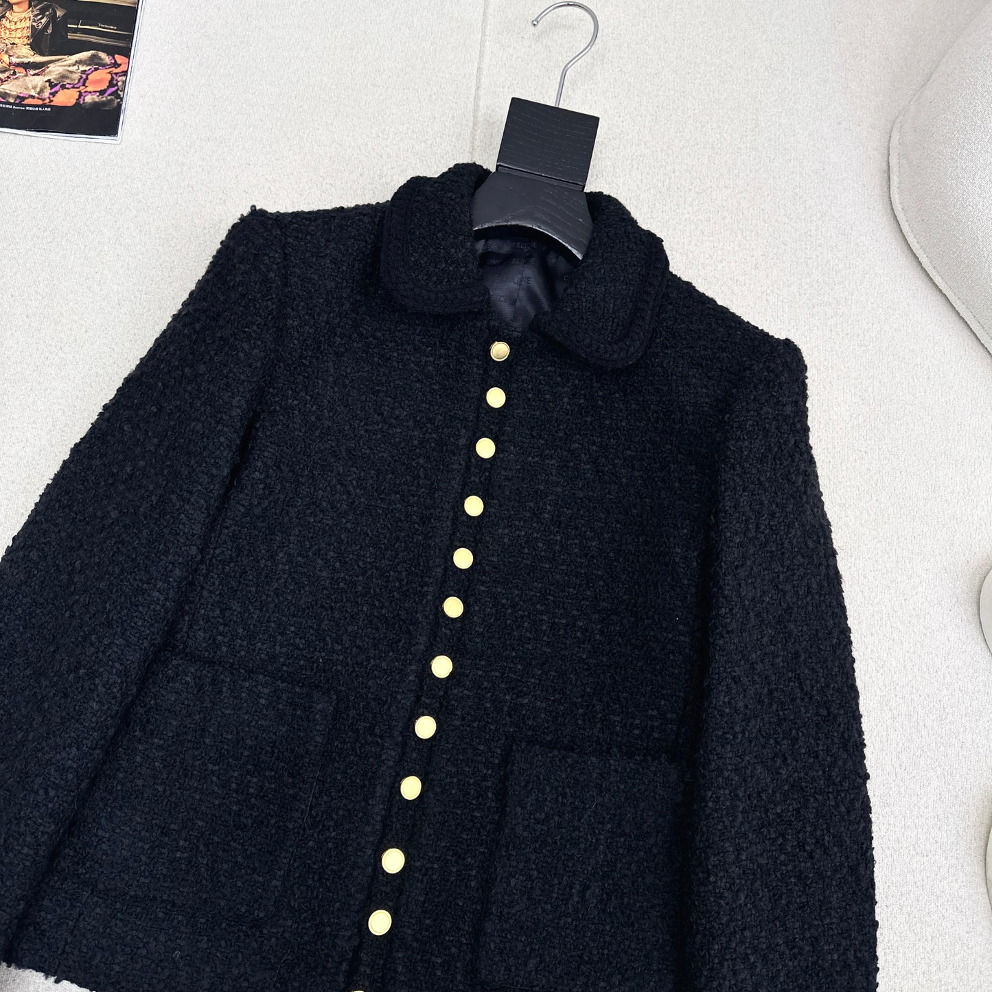 Ce 25 Gold-button woven jacket