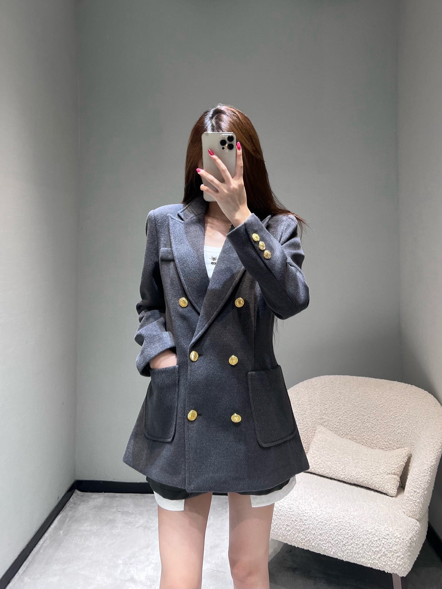 L 25 wool blazer