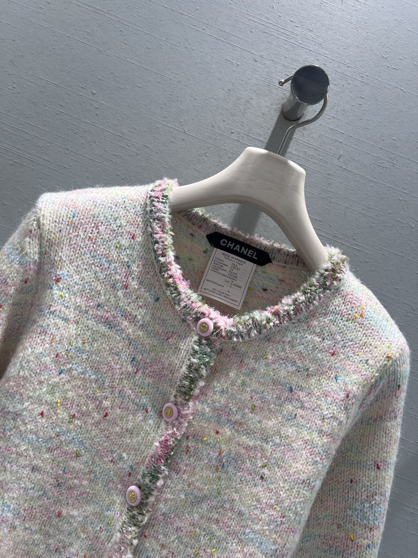C 25K Wool blend tweed jacket