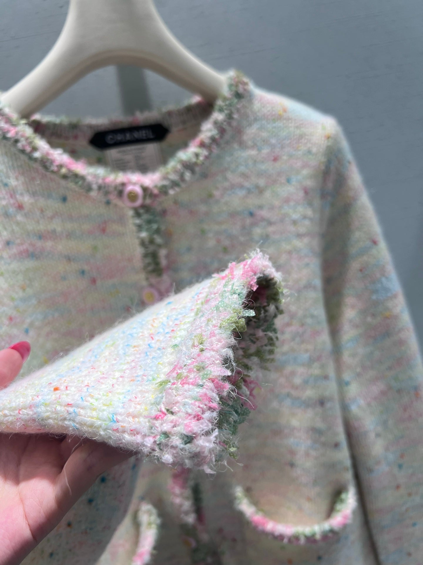 C 25K Wool blend tweed jacket