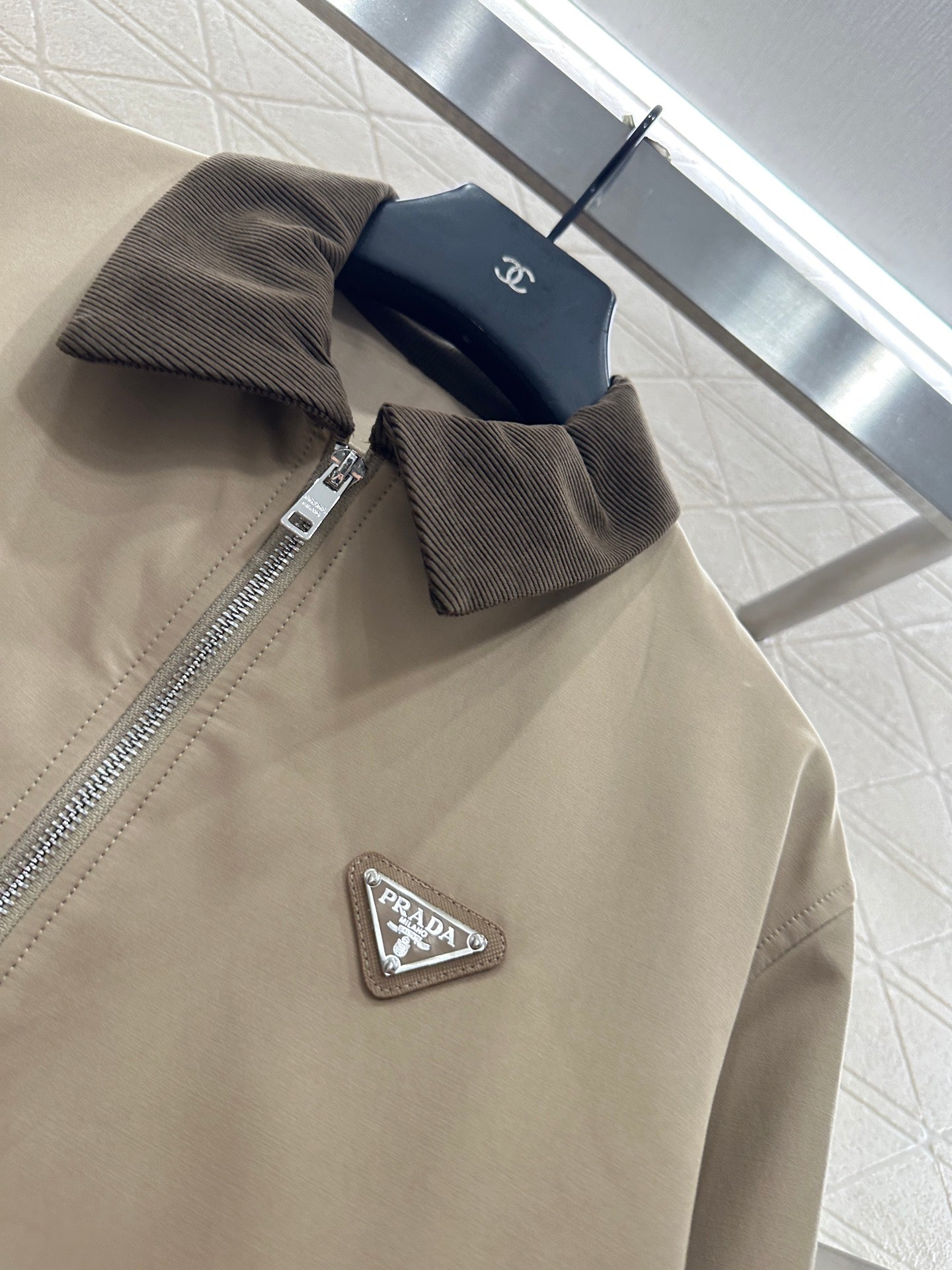 Pr 25 Corduroy collar jacket