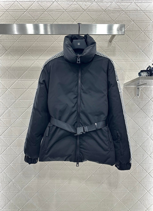 Di 25 Lapel belt down jacket