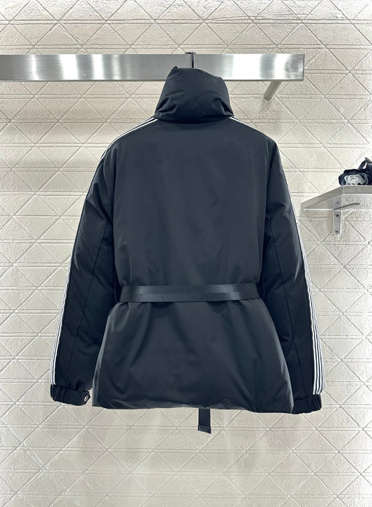 Di 25 Lapel belt down jacket