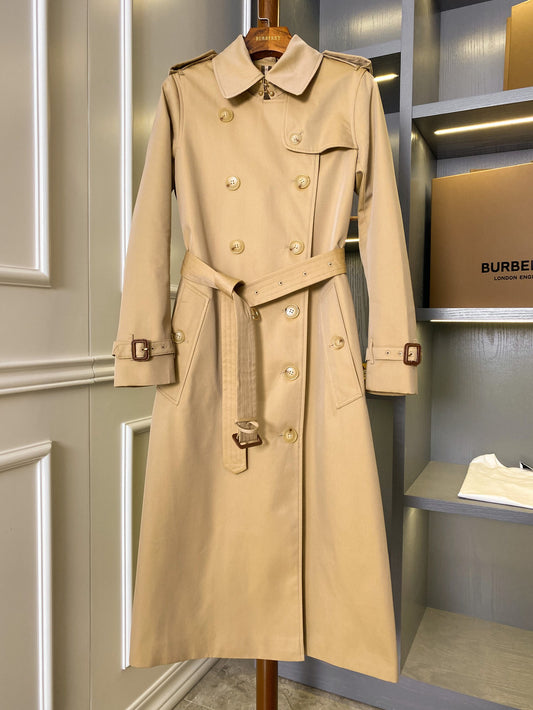 BU 25 Heritage Trench Long Windbreaker
