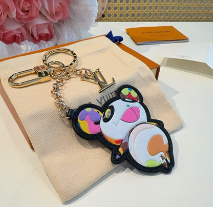 Porte-clés Panda co-marqué L 25, accessoires de sac
