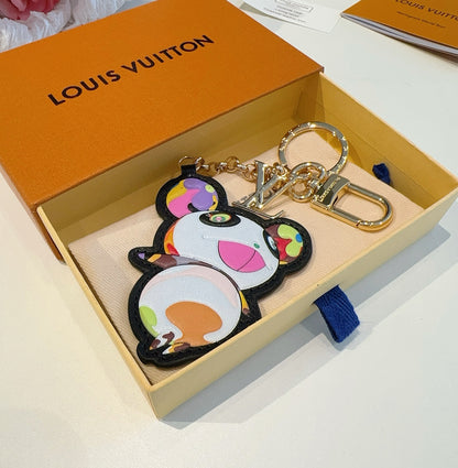 Porte-clés Panda co-marqué L 25, accessoires de sac