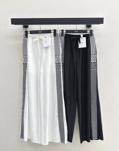 D 25 Spring/Summer Latest Classic High Waist Straight Leg Pants