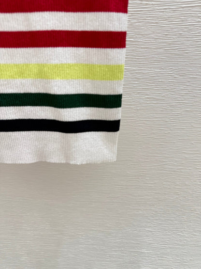 25 new summer striped knitted vest