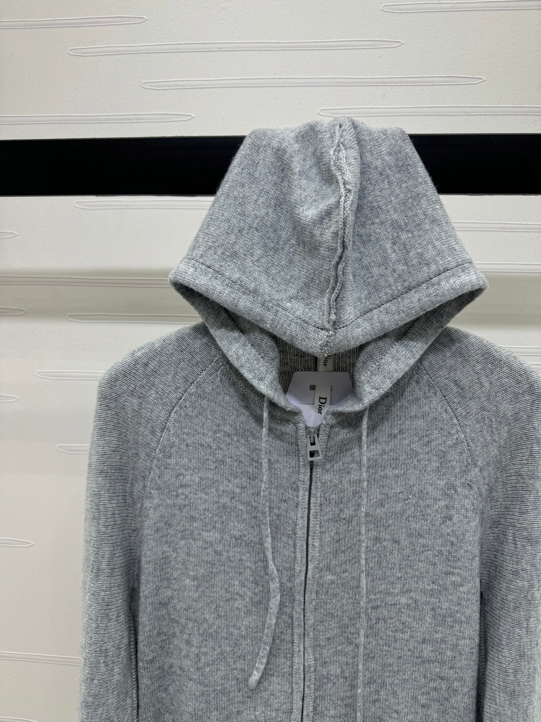 D 2025 Early Autumn New Hooded Long Sleeve Zipper Cardigan