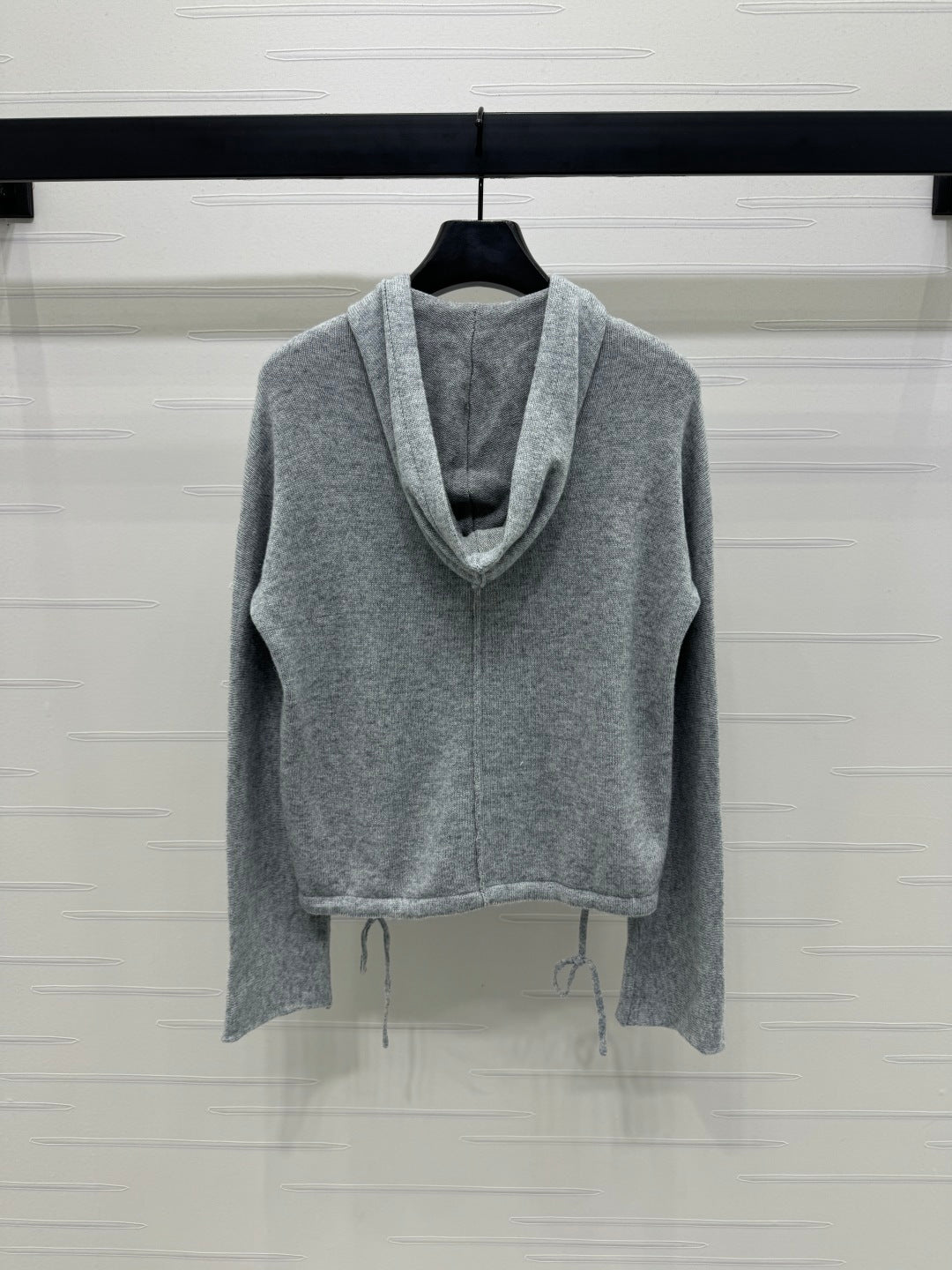 D 2025 Early Autumn New Hooded Long Sleeve Zipper Cardigan