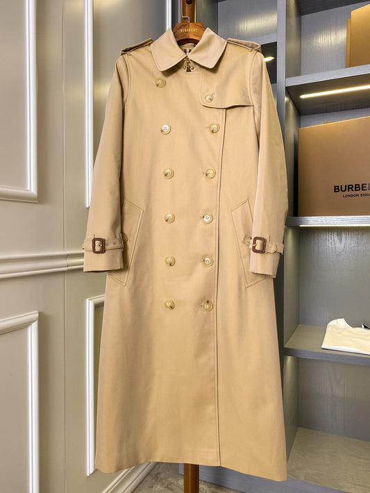 BU 25 Heritage Trench Long Windbreaker