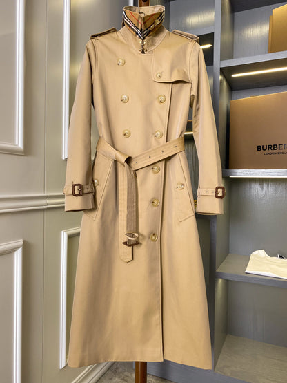 BU 25 Heritage Trench Long Windbreaker