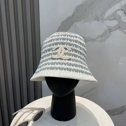 25 neue gestrickte Sommer-Bucket-Hüte