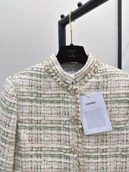 C 25 Woven Tweed Dress