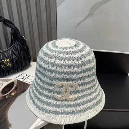 25 neue gestrickte Sommer-Bucket-Hüte