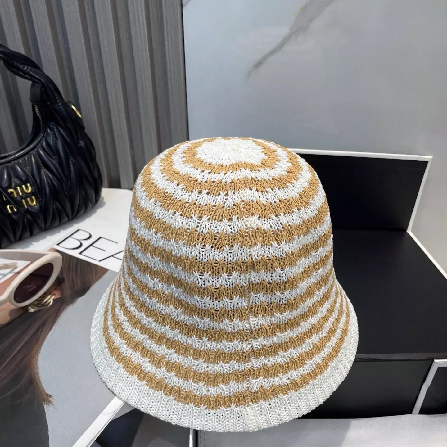 25 neue gestrickte Sommer-Bucket-Hüte