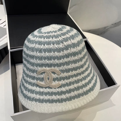 25 neue gestrickte Sommer-Bucket-Hüte