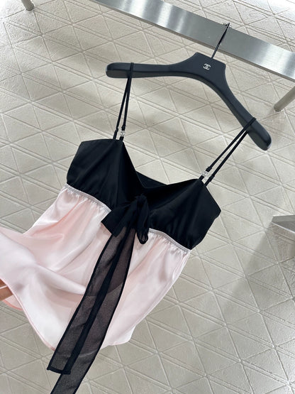 C 25 Colorblock Bow Camisole