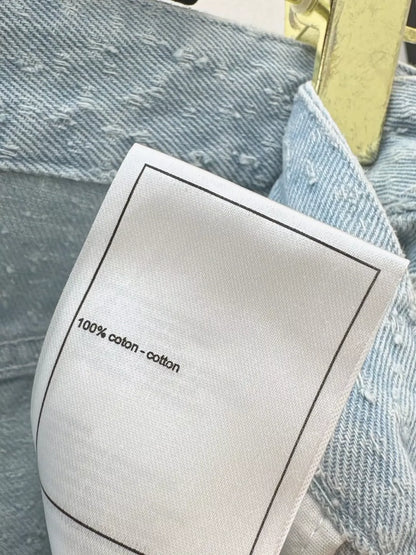 c 25 Frühling/Sommer Neueste Custom Fabric Straight Leg Jeans 