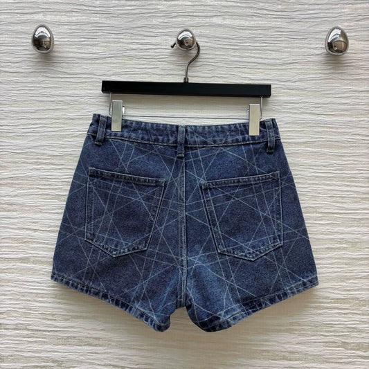 D 25 Sommer-Stickerei-Shorts aus Lombard-Jeans 