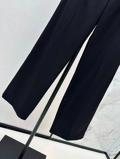 Ve 25 Frühling/Sommer neueste stil metall taste dekoration high-taille kleine anzug hosen 