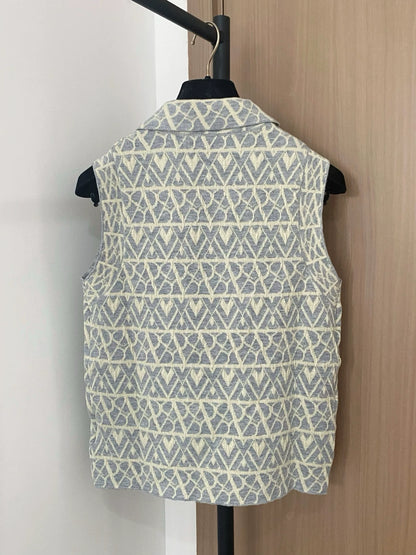 Val 25 sleeveless knitted vest
