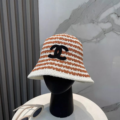 25 neue gestrickte Sommer-Bucket-Hüte