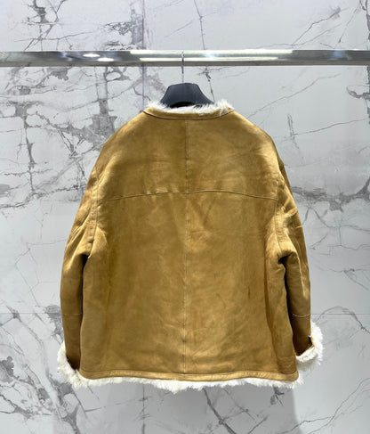 Di 25Fw shearling jacket