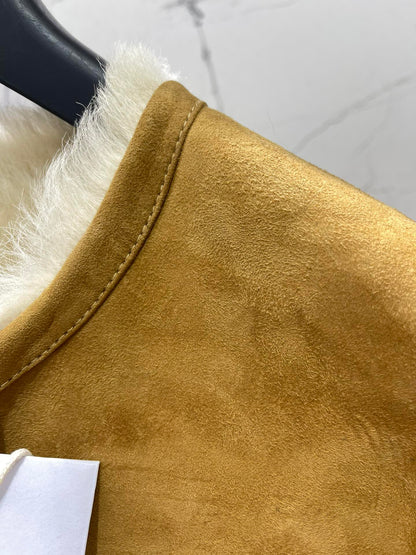 Di 25Fw shearling jacket