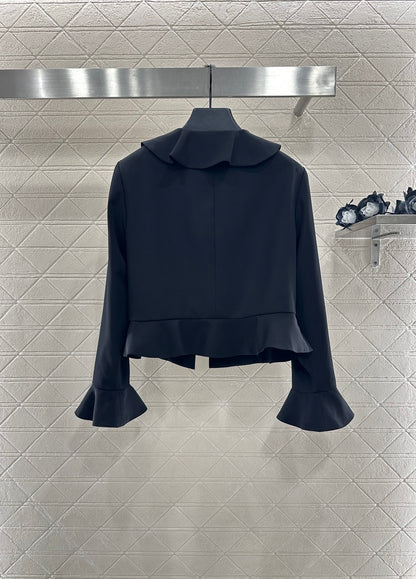 C 25 Ruffled Lace Shirt