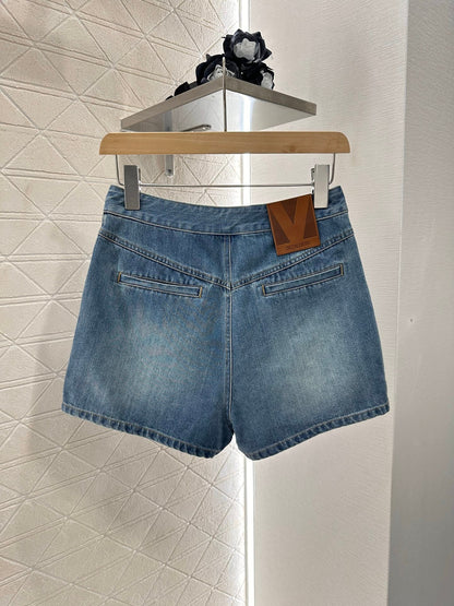 V 2025 neue Produkte Denim-Shorts mit Taschen 