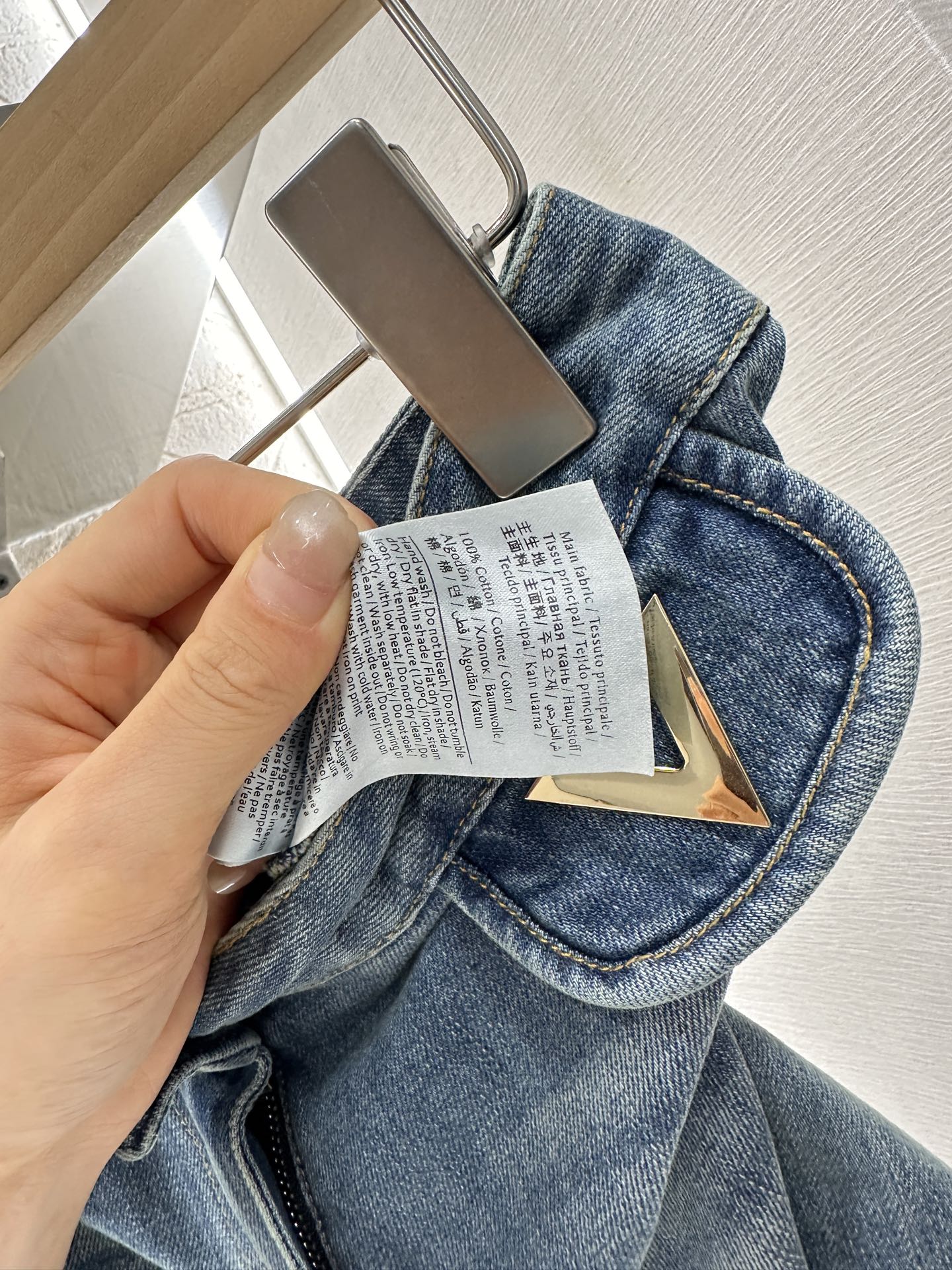 V 2025 neue Produkte Denim-Shorts mit Taschen 