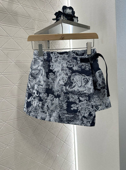 D 2025 new products Jacket skirt pants set