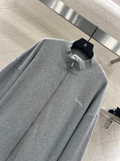 M 2025 new product Drawstring sweater jacket