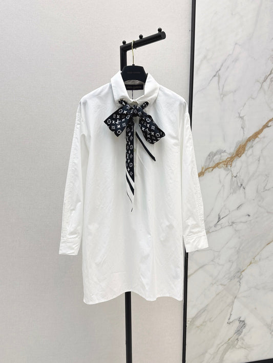 L 25fw scarf shirt