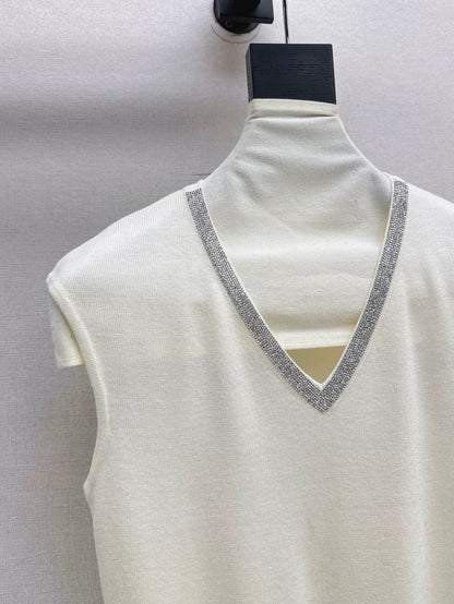 Bru 25fw v-neck vest