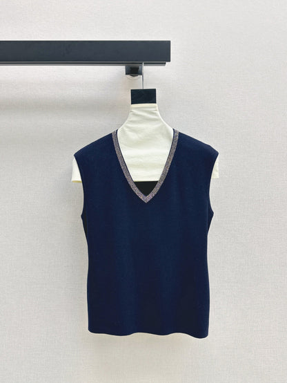 Bru 25fw v-neck vest