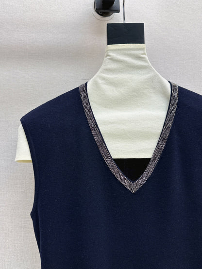 Bru 25fw v-neck vest