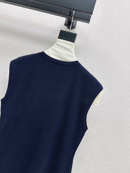 Bru 25fw v-neck vest