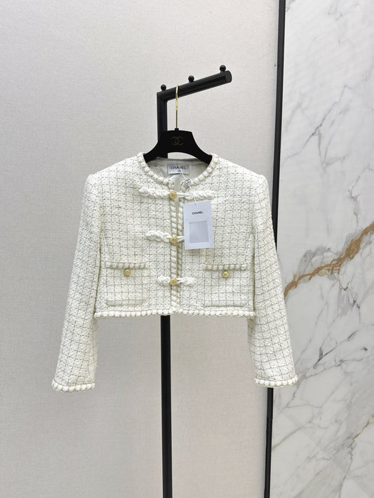 C 25fw woven crop jacket