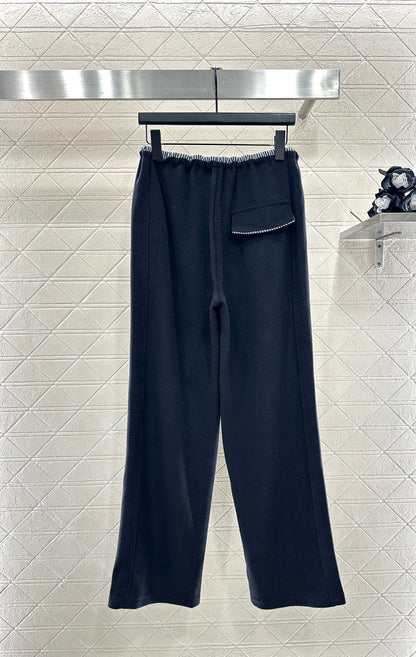 Mi 25 drawstring wide-leg trousers