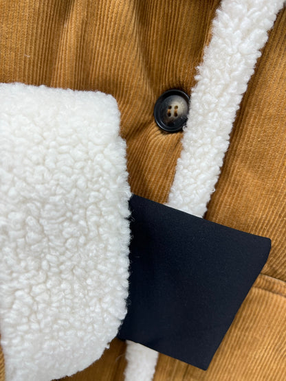 Mon 25fw New Splicing Eco-friendly Lambswool Down Jacket