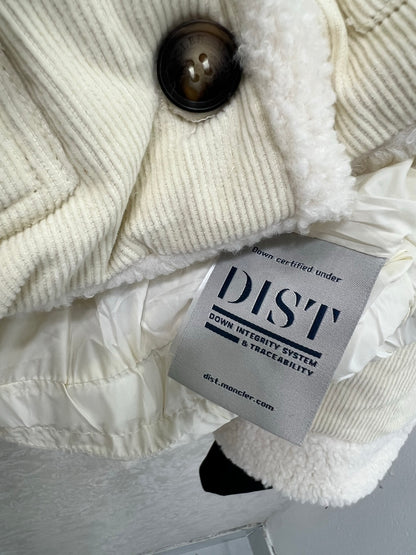 Mon 25fw New Splicing Eco-friendly Lambswool Down Jacket
