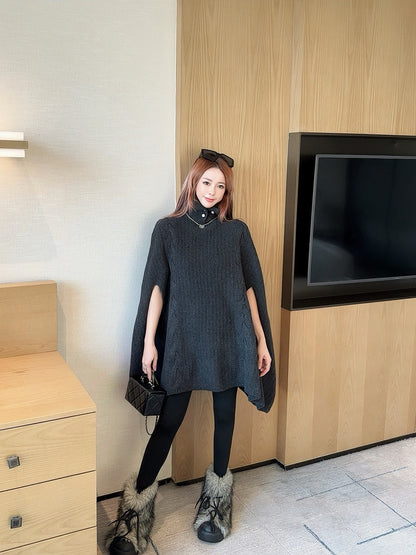 Lor 25 100% wool shawl cape