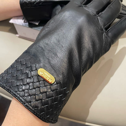Bru 25 Semi-woven sheepskin gloves