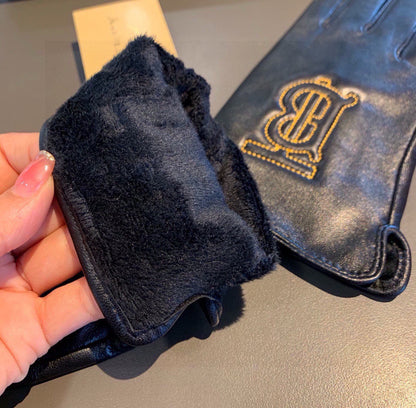 Bur 25 sheepskin gloves
