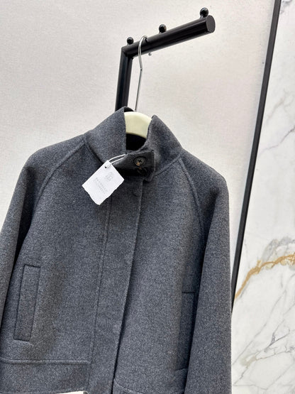 Bru 25 New wool short coat