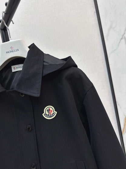 Mon 25 New hooded windbreaker jacket(BEIGI/BLACK)