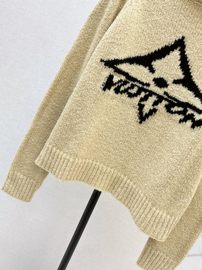 L 25 Turtleneck wool sweater（BLACK/KHAKI/WHITE）