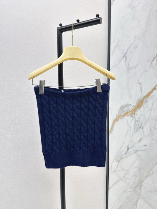 Mi 25 Cable Knit Tube Top